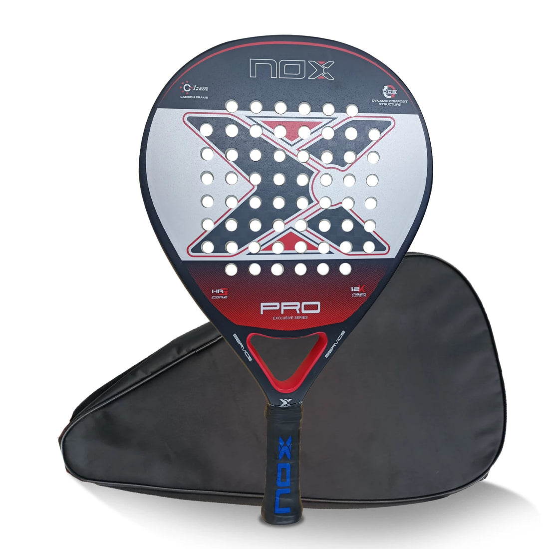 Professional Padel Paddle Tennis Racket - 3K/12K/18K Carbon Fiber Soft EVA Face for Outdoor Sports