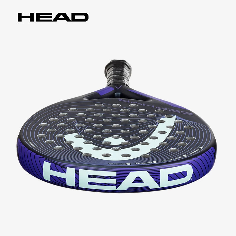 HEAD Zephyr 2022 Padel Racket – Carbon Fiber Oval Frame with Graphene 360 Technology