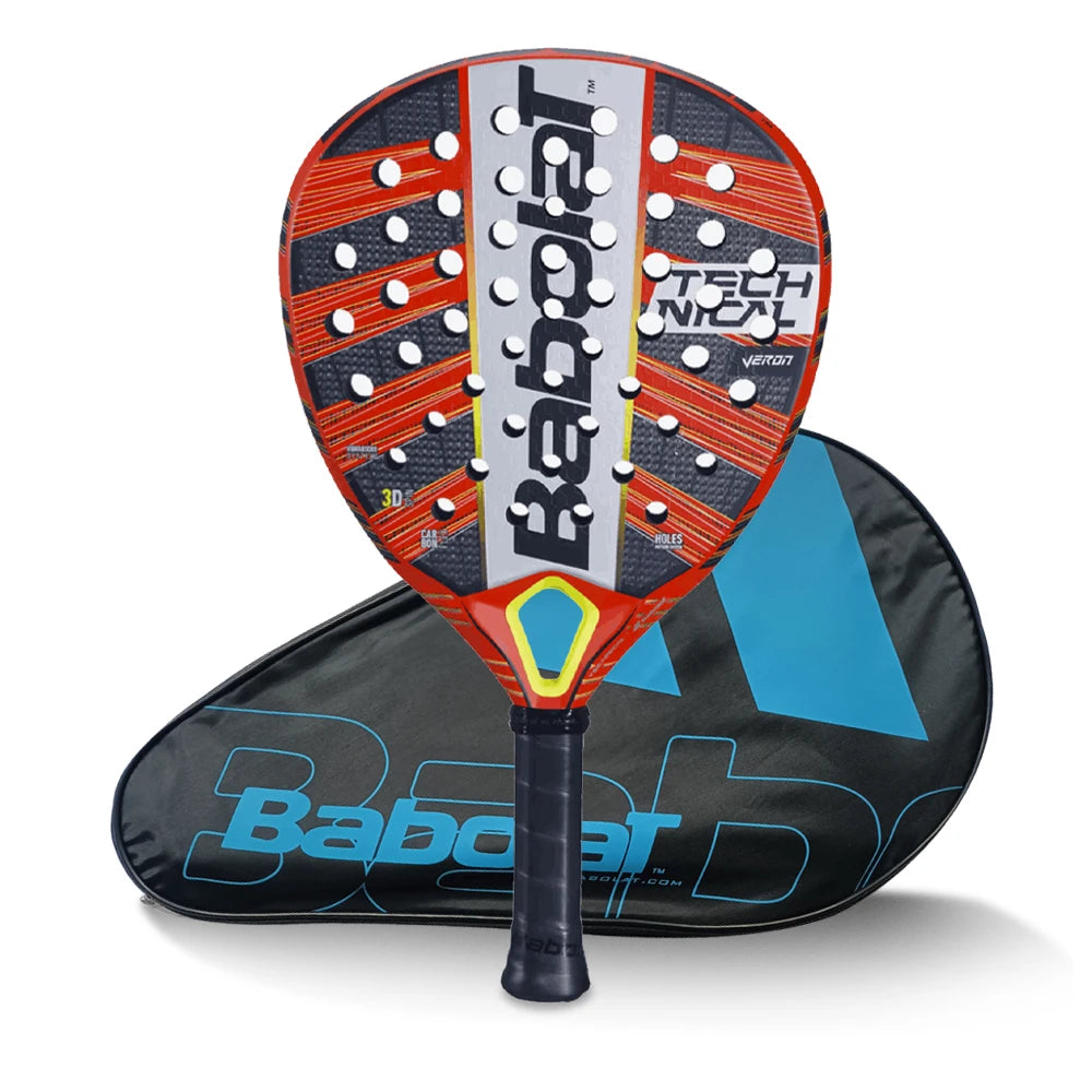 Babolat Professional Pala Padel Tennis Racket Soft Carbon Fiber for Men and Women – Outdoor Sports Equipment