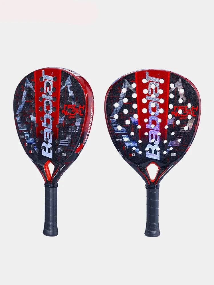 Babolat Beach Tennis Racket - 3K/12K/16K Carbon Fiber Cage with Padel Bag for Adults