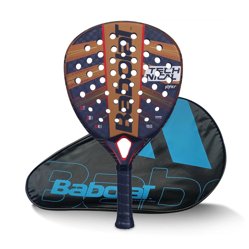 Babolat Professional Pala Padel Tennis Racket Soft Carbon Fiber for Men and Women – Outdoor Sports Equipment