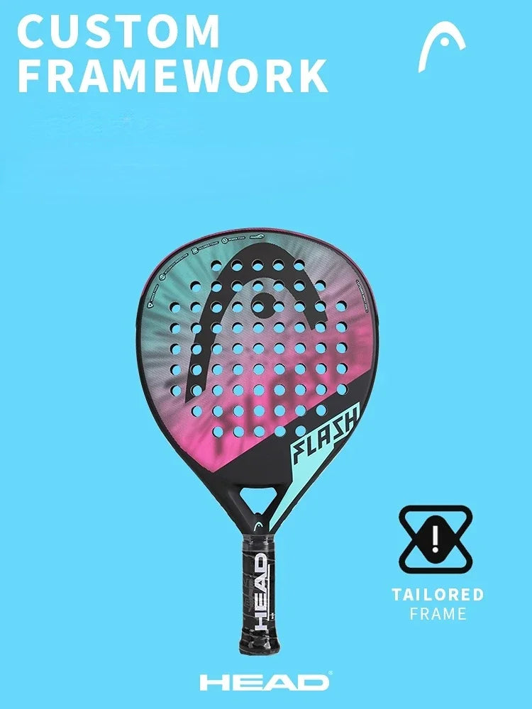 High-Quality Head Padel Flash Racket – Premium Padel Tennis Raquete for Sports Performance