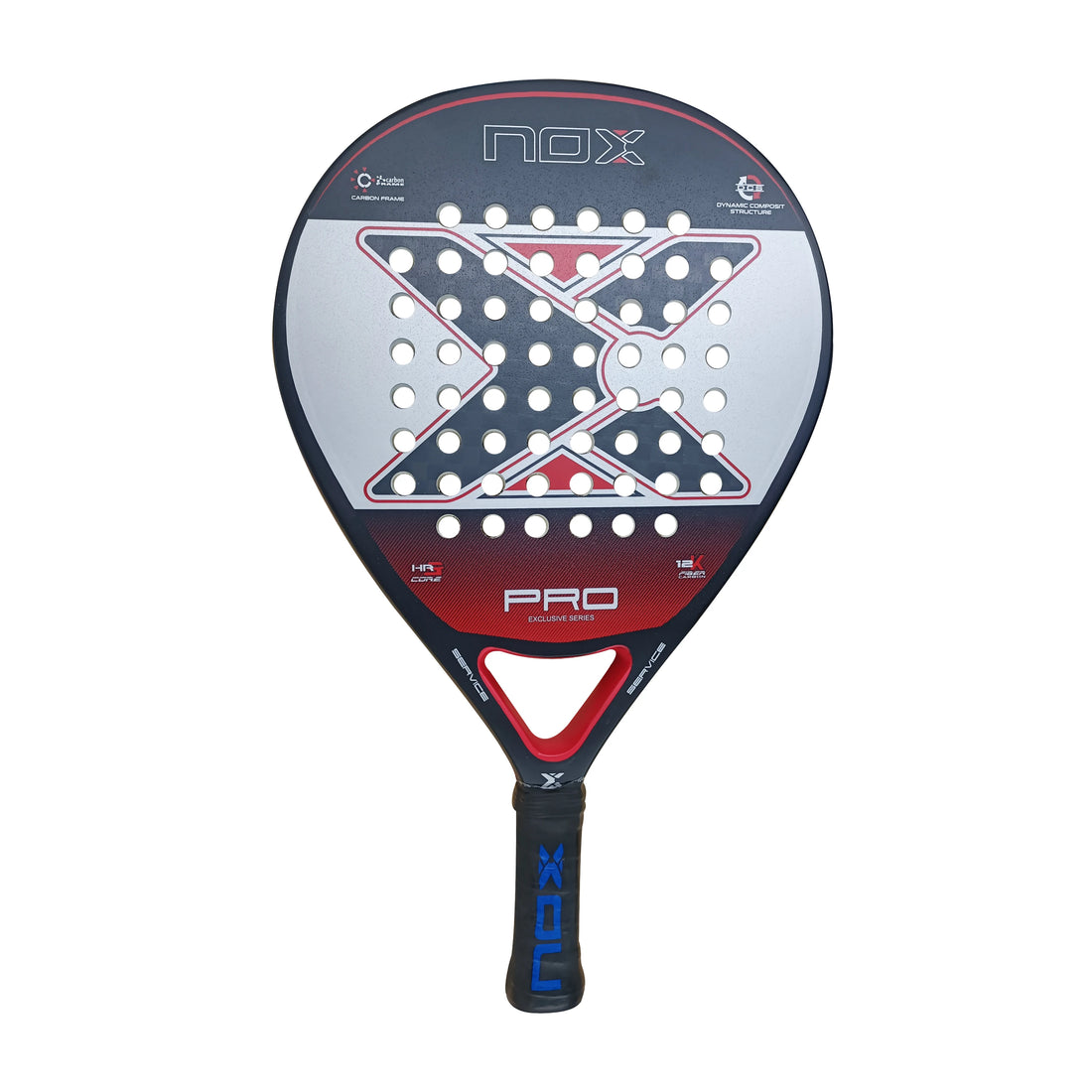 Padel Tennis Racket – 3K Carbon Fiber, EVA Soft Memory Core, Rough Surface, High Balance Paddle