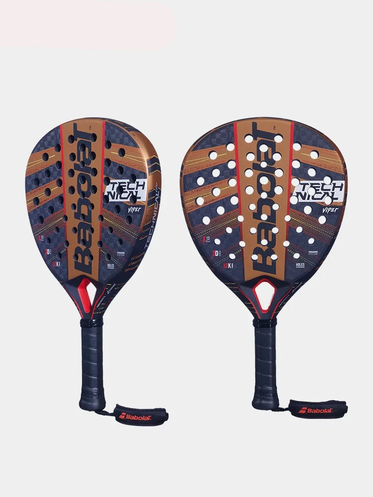 Babolat Beach Tennis Racket - 3K/12K/16K Carbon Fiber Cage with Padel Bag for Adults