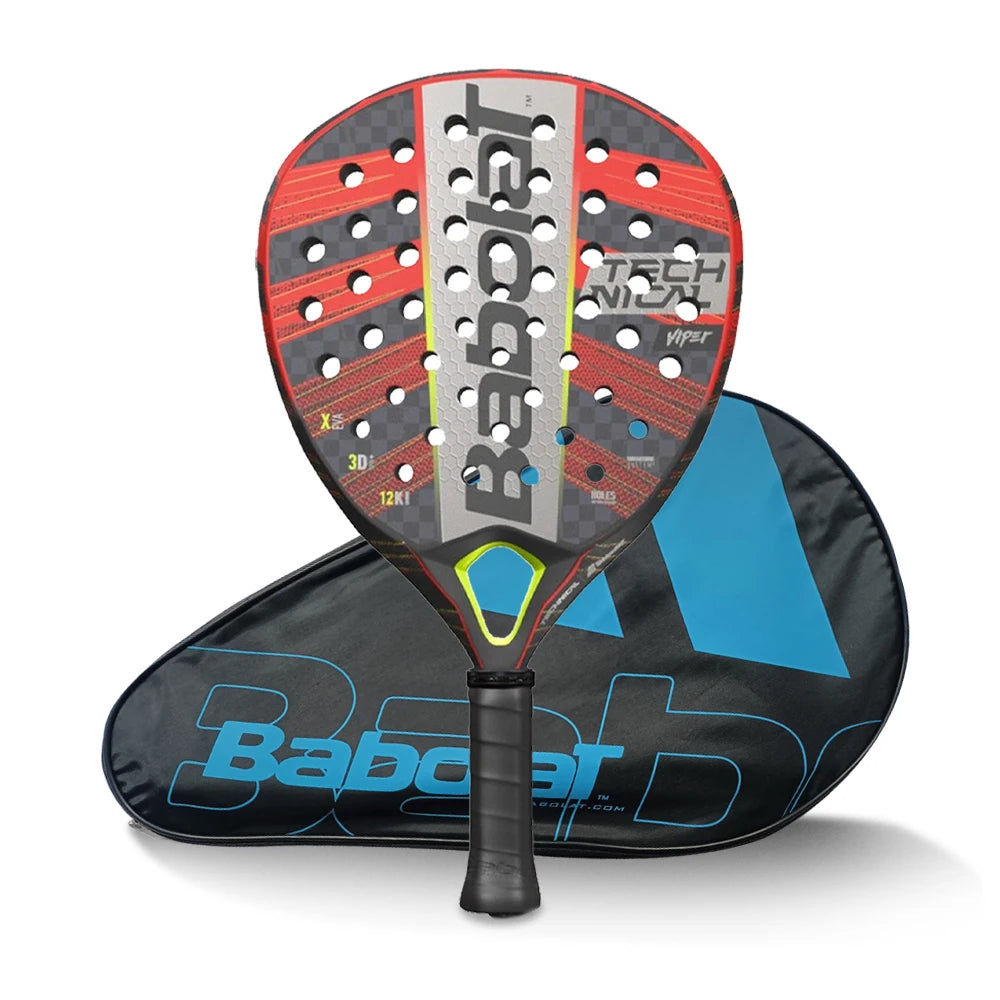 Babolat Professional Pala Padel Tennis Racket Soft Carbon Fiber for Men and Women – Outdoor Sports Equipment