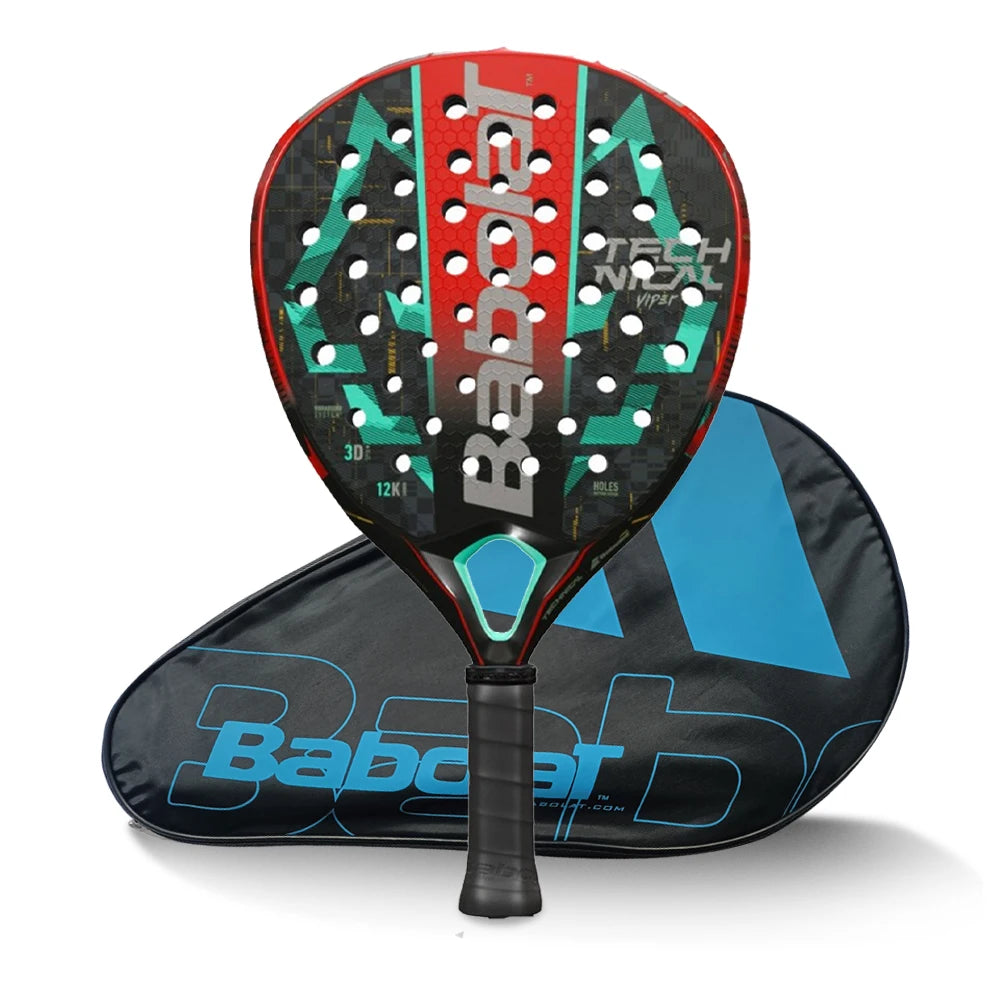 Babolat Professional Pala Padel Tennis Racket Soft Carbon Fiber for Men and Women – Outdoor Sports Equipment