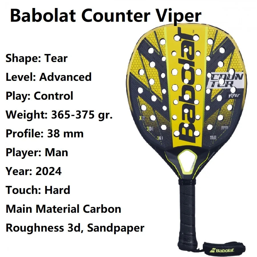 Babolat Counter Veron Vertuo Viper APT Carbon Padel Racket