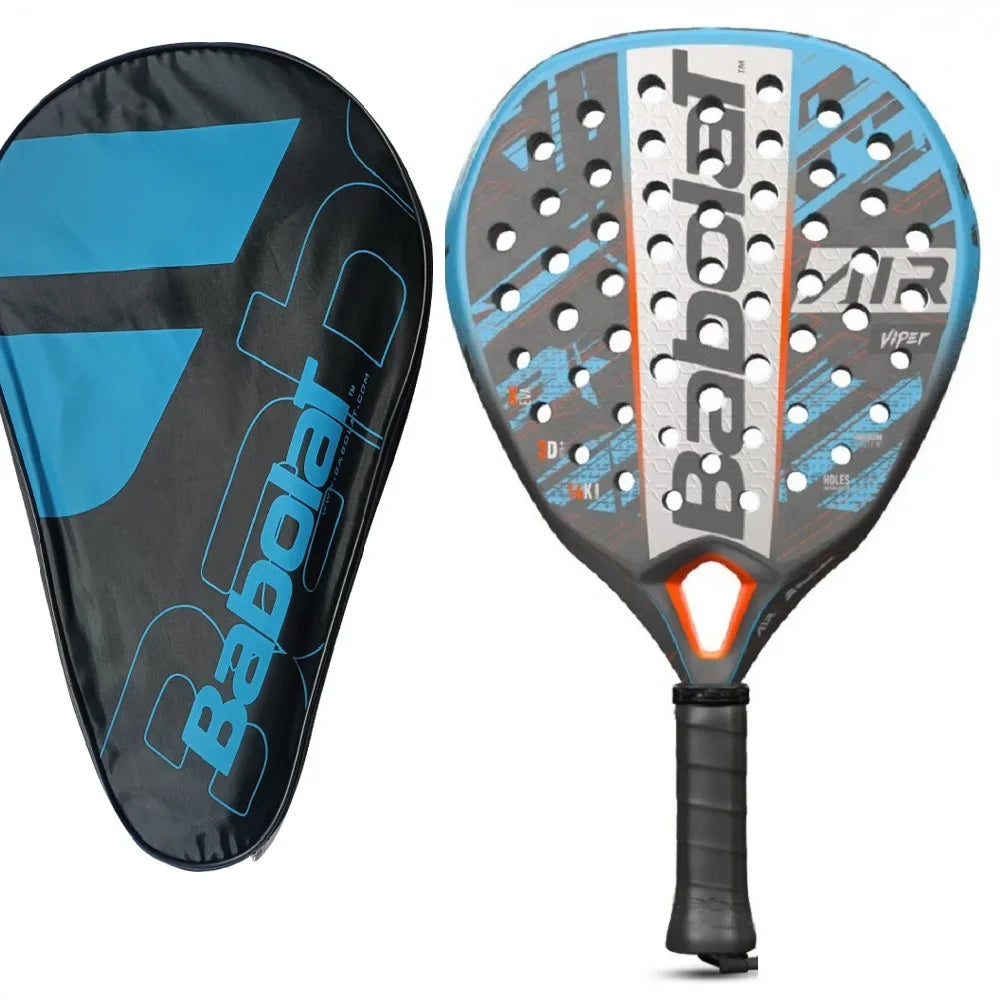 Babolat Beach Tennis Racket - 3K/12K/16K Full Carbon Fiber Cage with Padel Bag for Adults - Training Accessories