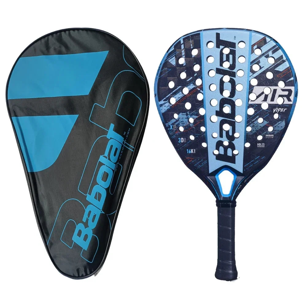 Babolat Pala Padel Racket 12K Carbon Fiber High-Quality Outdoor Sports Racket with Bag