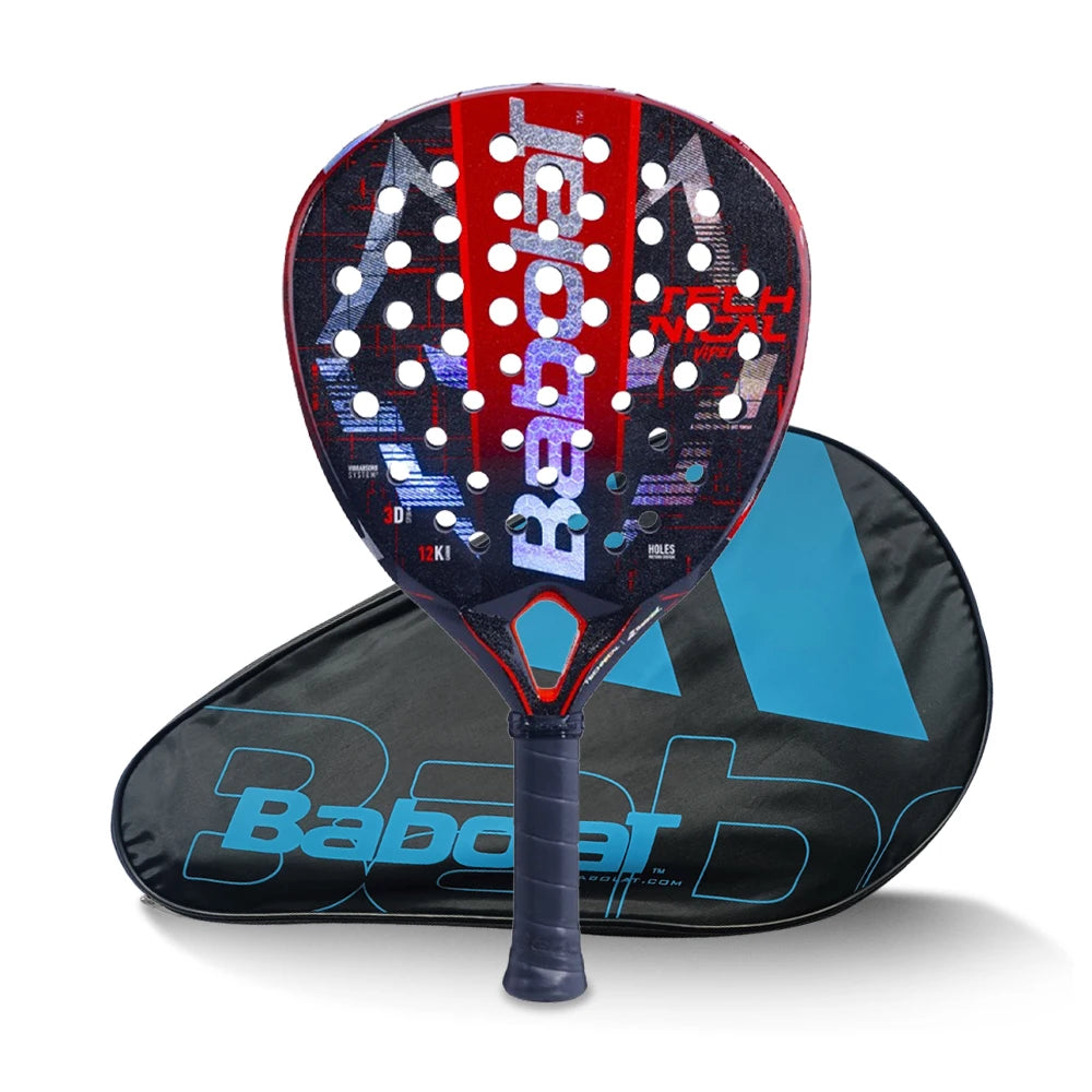 Babolat Professional Pala Padel Tennis Racket Soft Carbon Fiber for Men and Women – Outdoor Sports Equipment