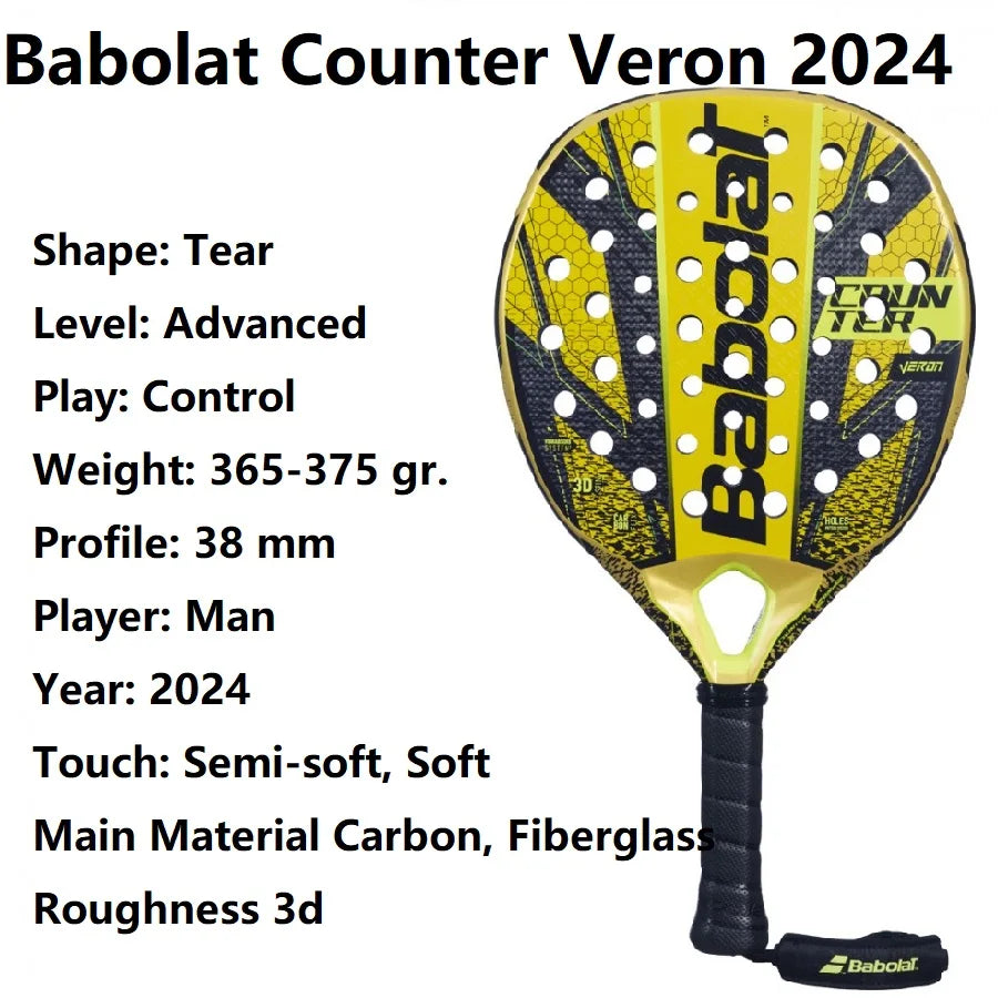 Babolat Counter Veron Vertuo Viper APT Carbon Padel Racket