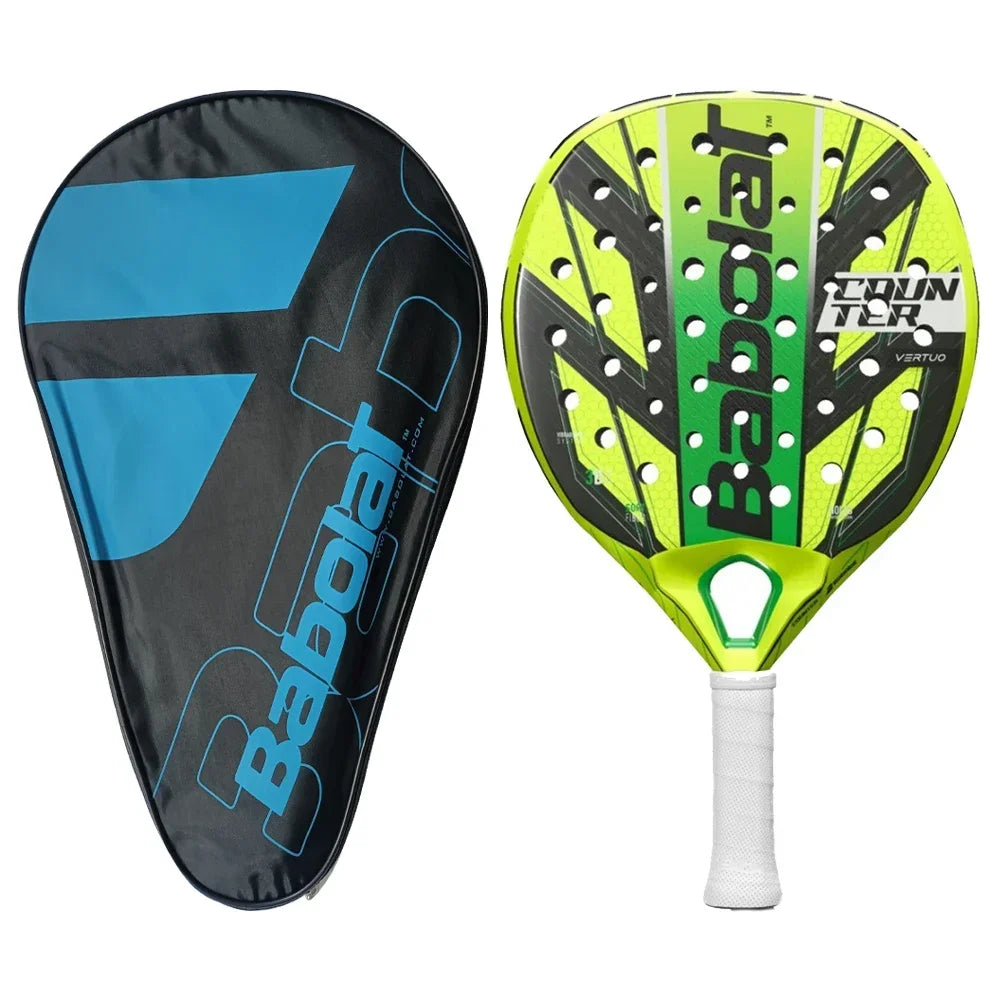 Babolat Pala Padel Racket 12K Carbon Fiber High-Quality Outdoor Sports Racket with Bag