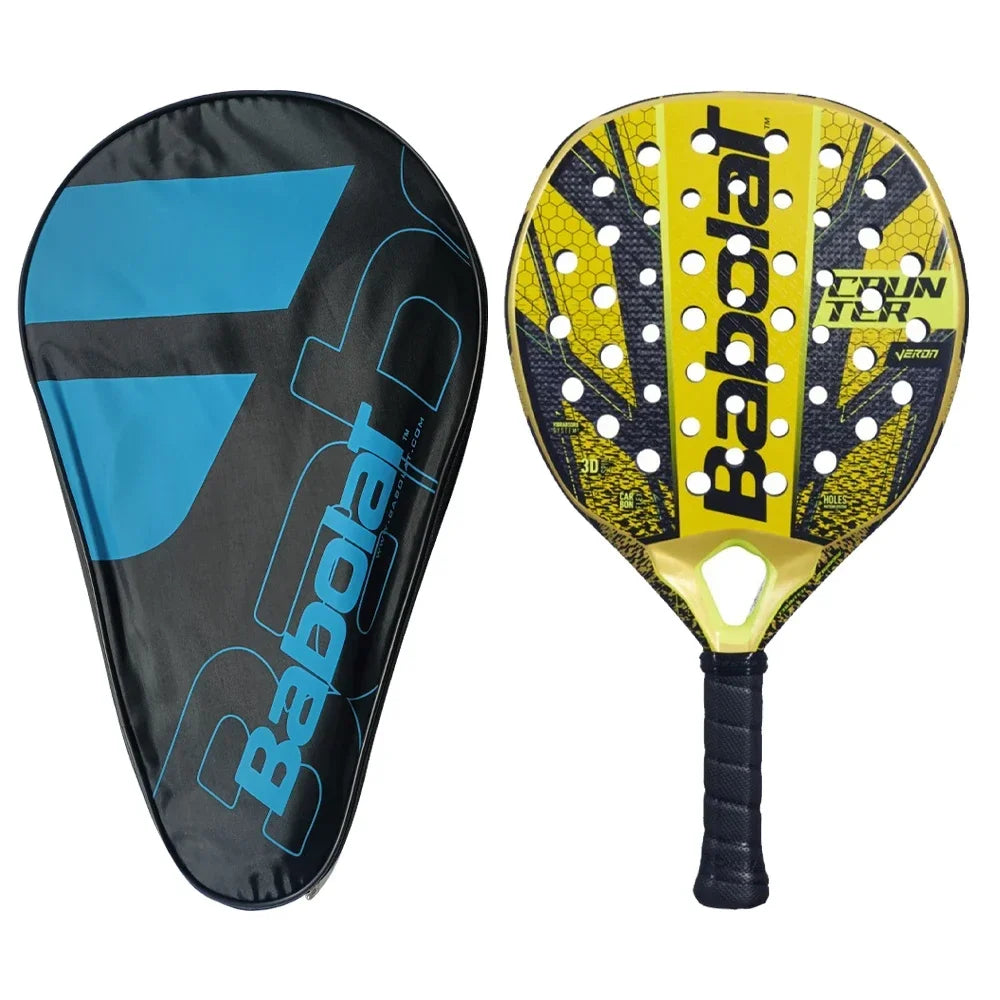 Babolat Pala Padel Racket 12K Carbon Fiber High-Quality Outdoor Sports Racket with Bag