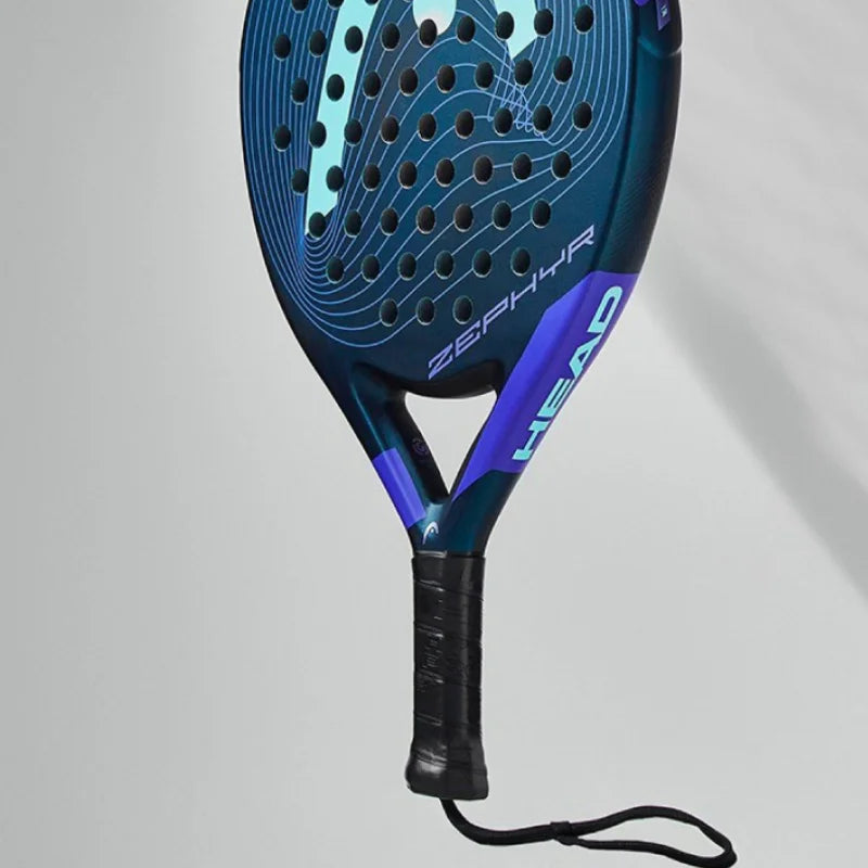 HEAD Zephyr 2022 Padel Racket – Carbon Fiber Oval Frame with Graphene 360 Technology