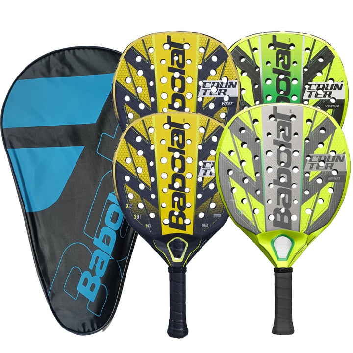 Babolat Pala Padel Racket 12K Carbon Fiber High-Quality Outdoor Sports Racket with Bag