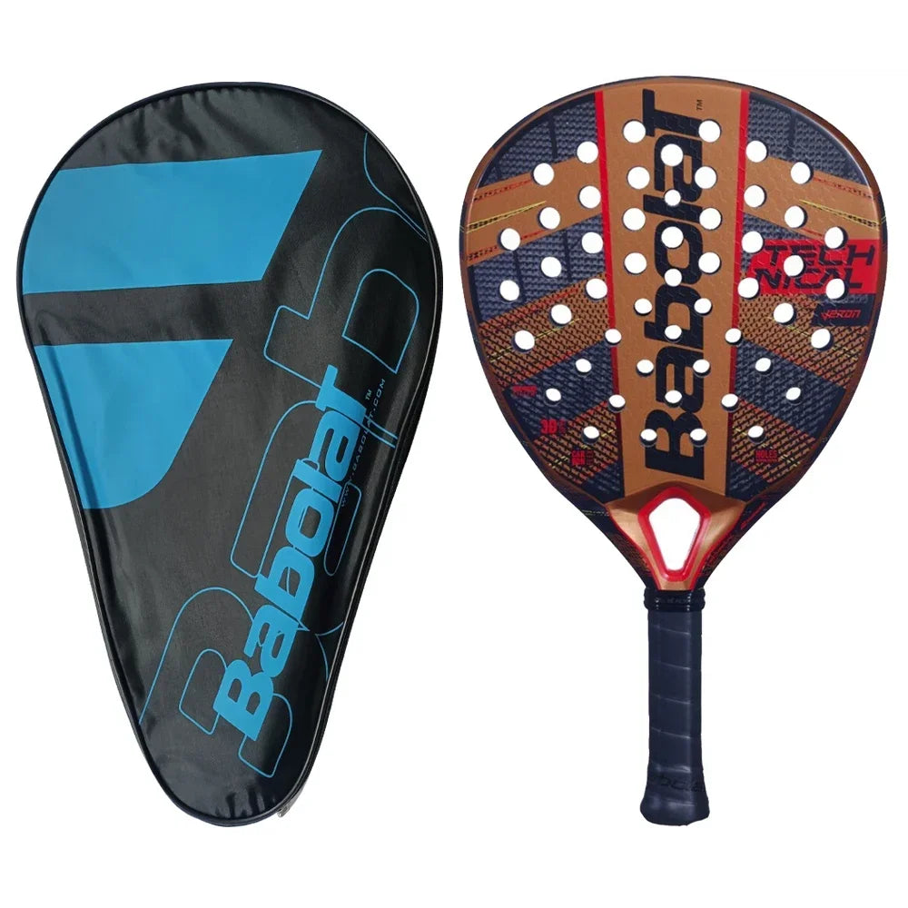 Babolat Pala Padel Racket 12K Carbon Fiber High-Quality Outdoor Sports Racket with Bag