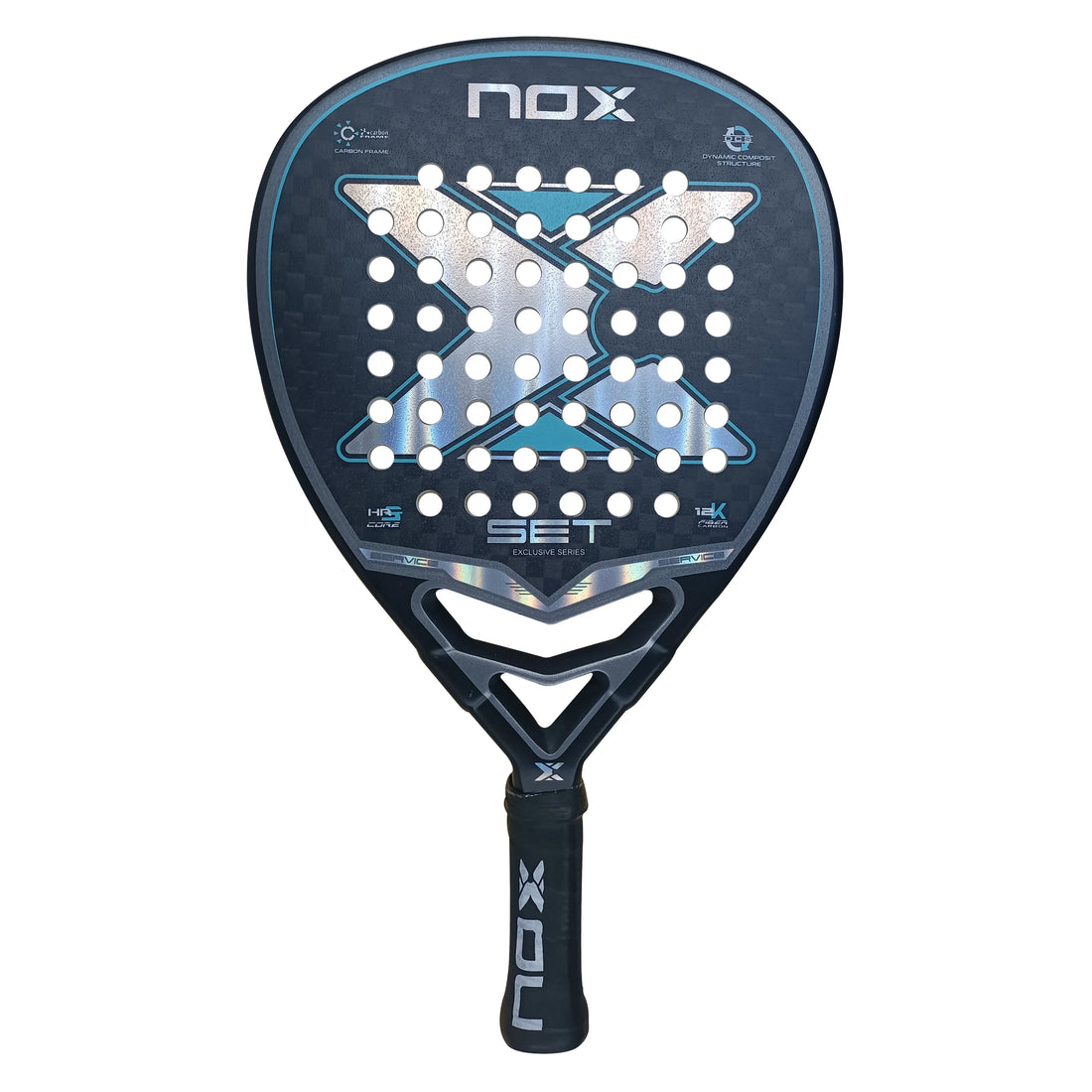 Padel Tennis Racket – 3K Carbon Fiber, EVA Soft Memory Core, Rough Surface, High Balance Paddle