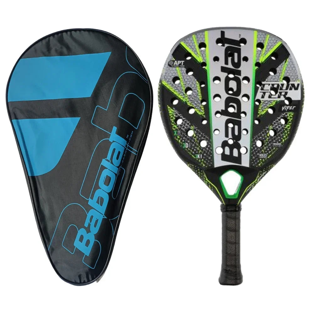 Babolat Pala Padel Racket 12K Carbon Fiber High-Quality Outdoor Sports Racket with Bag