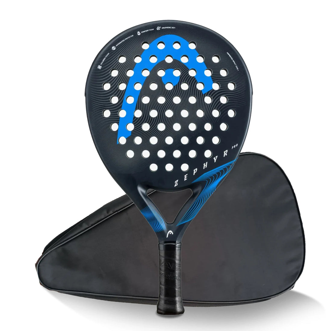 Padel Tennis Racket – 3K Carbon Fiber, EVA Soft Memory Core, Rough Surface, High Balance Paddle