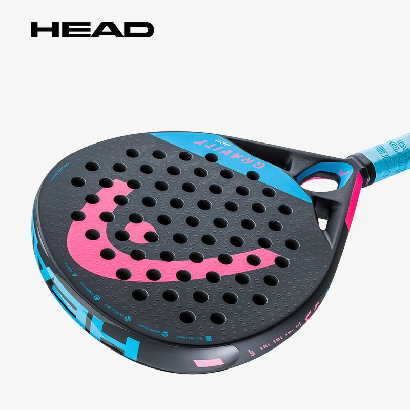 Original HEAD Full Carbon Beach Tennis Racket - Lightweight, Wide Face, Comfortable Grip for Sports Performance